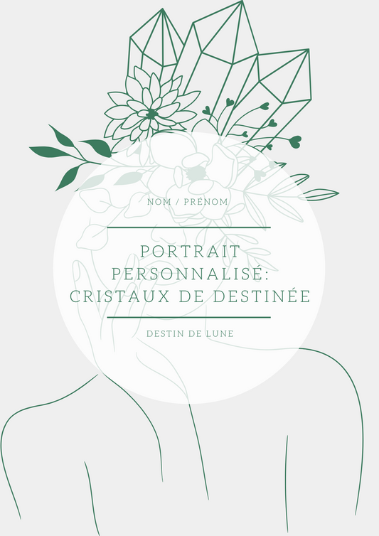 Portrait litho-personnalisé - Votre identité vibratoire révélée