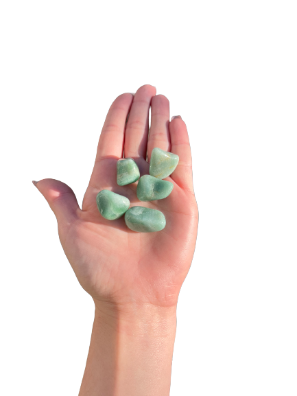 Aventurine verte roulée