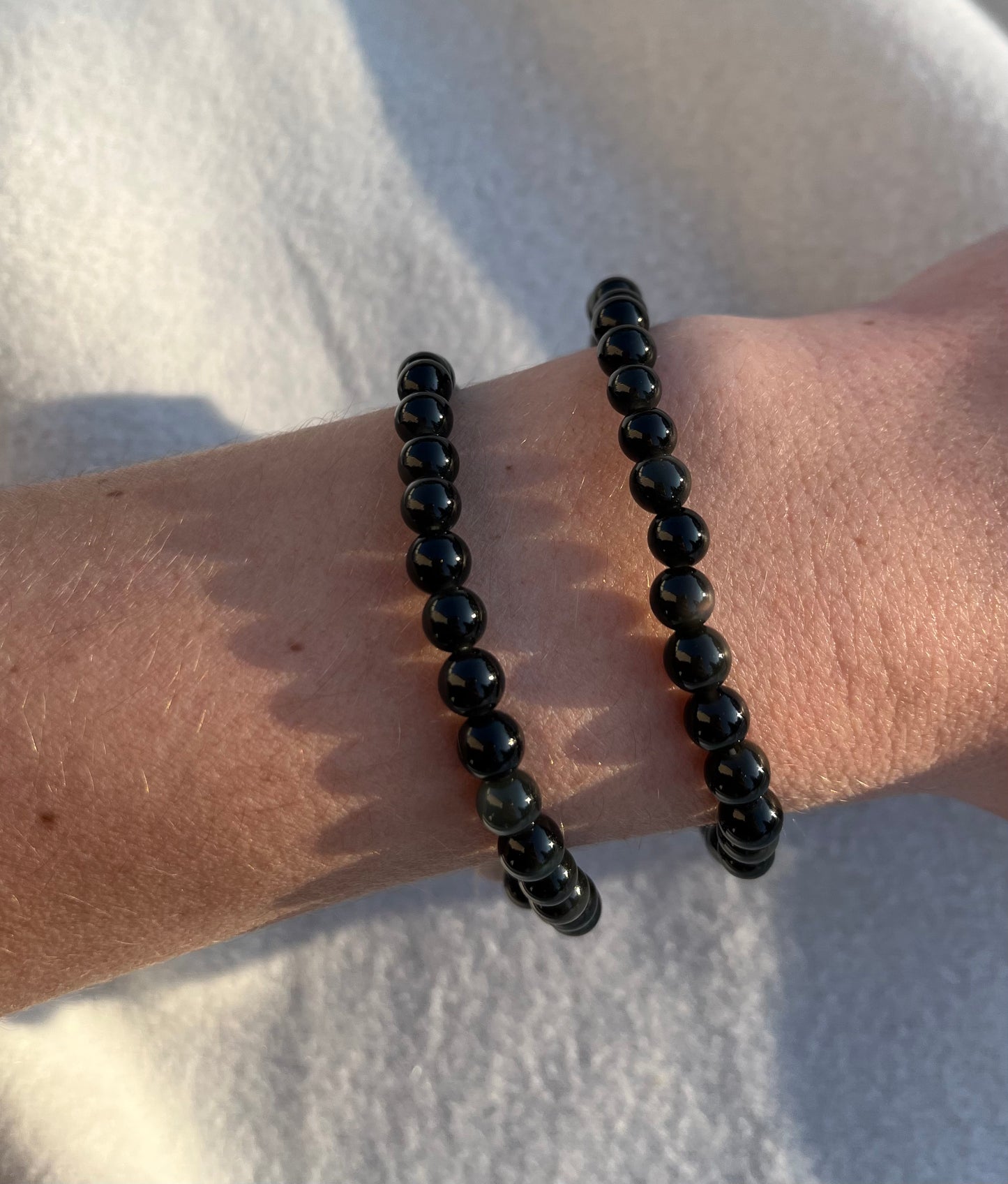 Bracelet Obsidienne Oeil Céleste